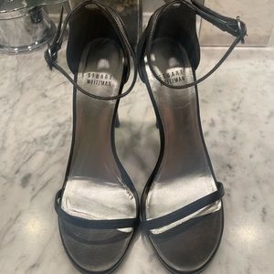 Stuart Weitzman Nudistcurve Ankle Strap Heel